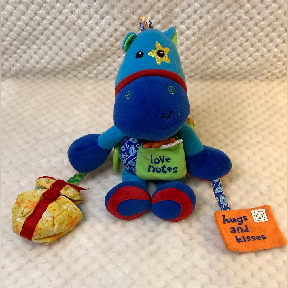 Vintage 2006 Infantino Horse Stuffed Animal and Sensory Learning Toy ✨🐴
